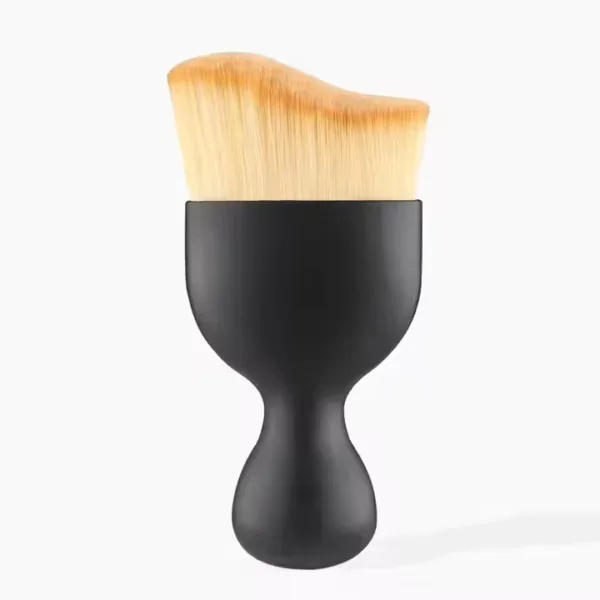 Mini Car Cleaning Brush with Soft Bristles and Dust Cover for Dashboard and AC Vent