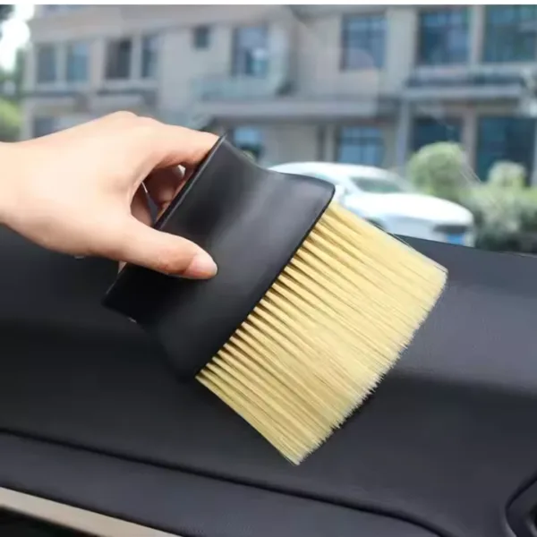 Dual Function Car Cleaning Brush for Car Interior, Laptop, and Keyboard Cleaning