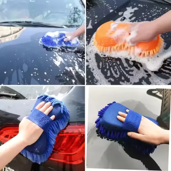 Reusable Super Absorbent Car Cleaning Sponge with Hand Strap – 2 Pack